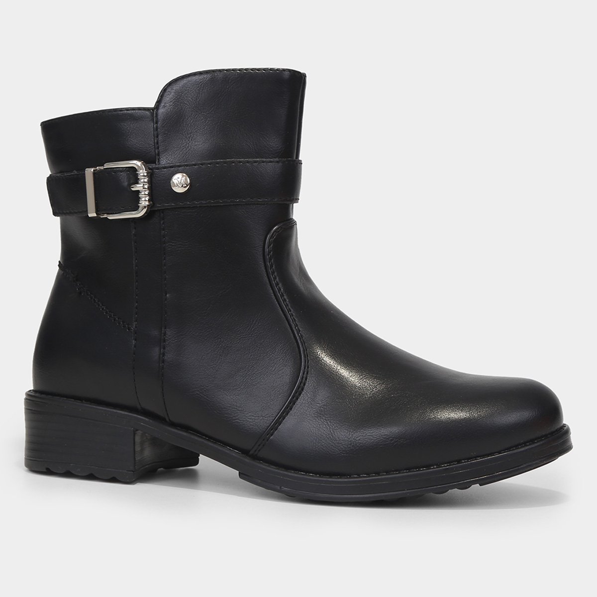 Bota Mooncity Biker Fivela Feminina - 2