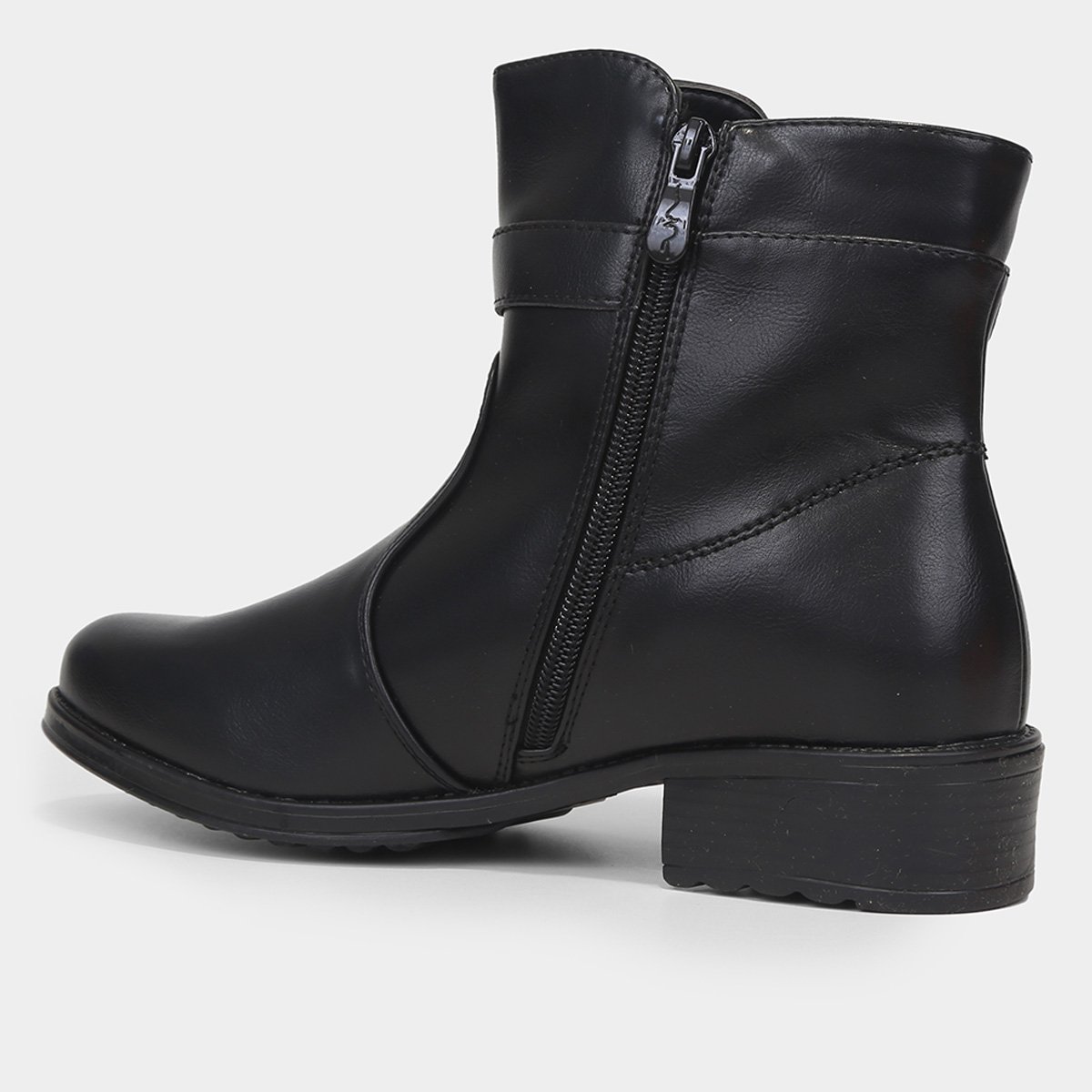 Bota Mooncity Biker Fivela Feminina - 4