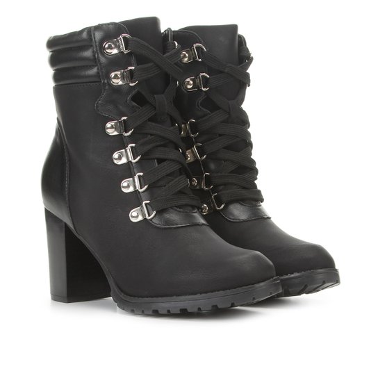 Bota Mooncity Coturno Salto Alto Feminina - Preto é ruim? Bota Mooncity Coturno Salto Alto Feminina - Preto é boa?