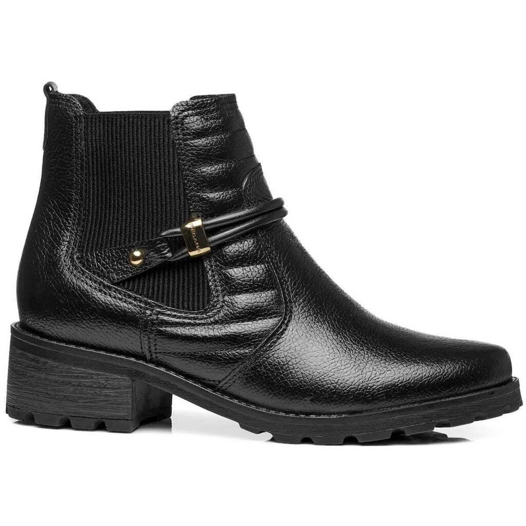 Bota Pegada 281420 Feminina Preto