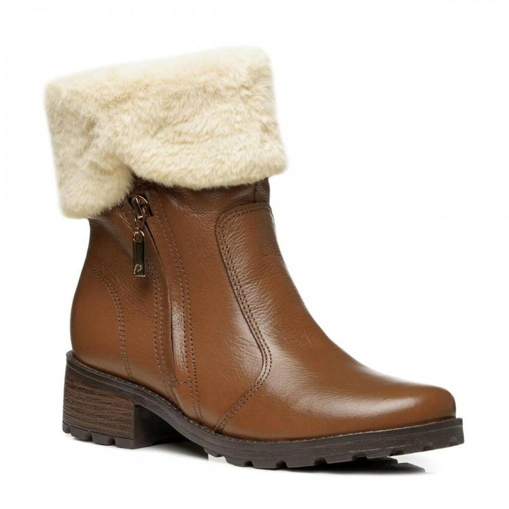 Bota Pegada 281495-04 Forrada Lã Pelo Feminina