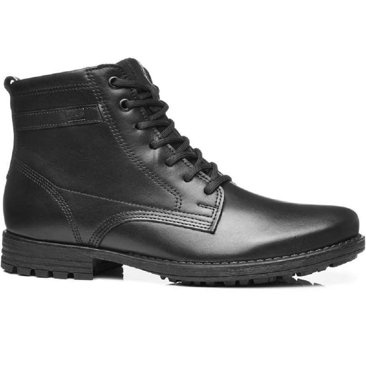 BOTA PEGADA EM COURO REF 180732 MASCULINO Menor preço em BOTA PEGADA EM COURO REF 180732 MASCULINO