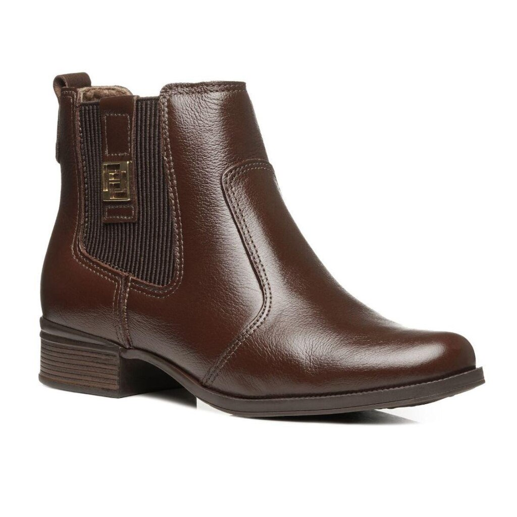 Bota Pegada Feminina em Couro 100% Original 282003