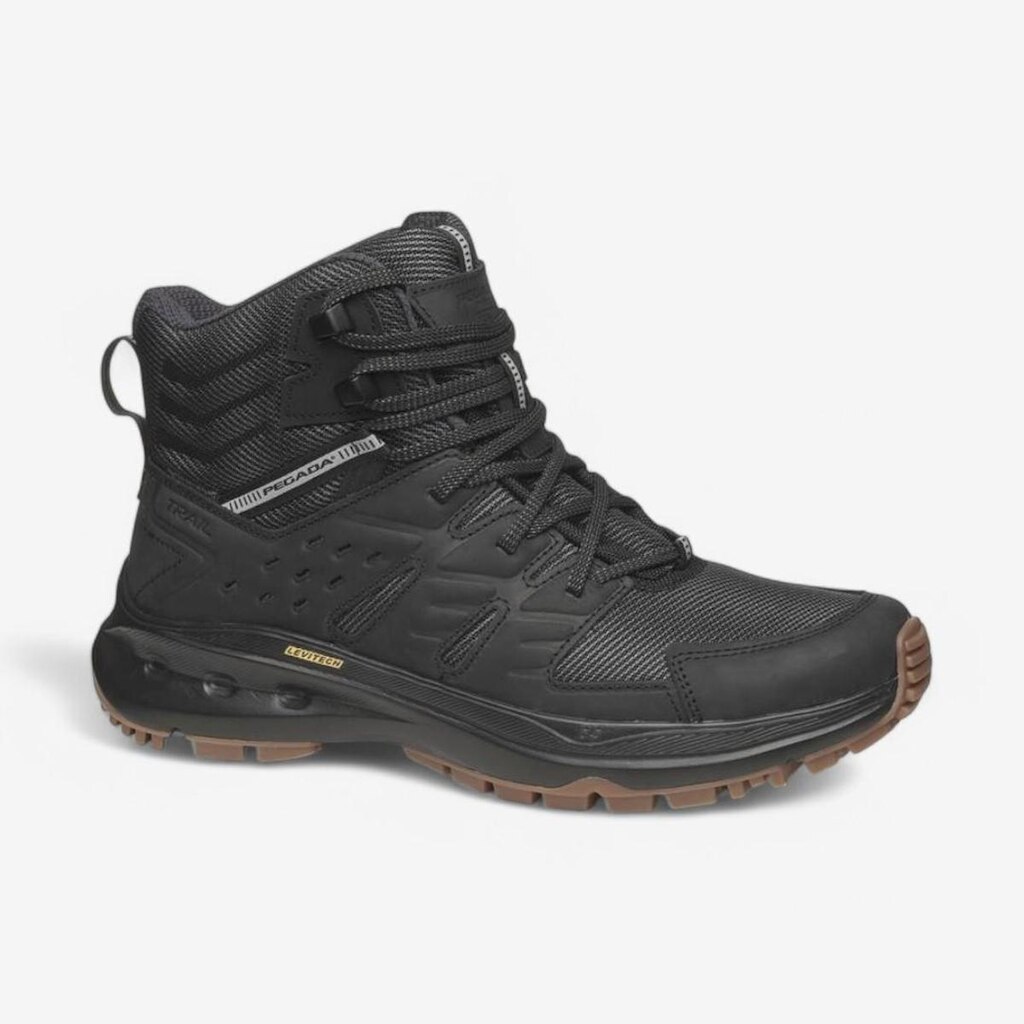 Bota Pegada Masculina 150407 Preta
