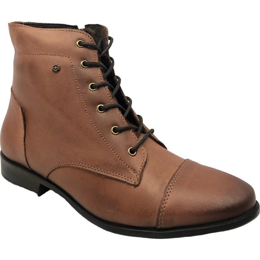 Bota Perlatto Amarração Cano Baixo