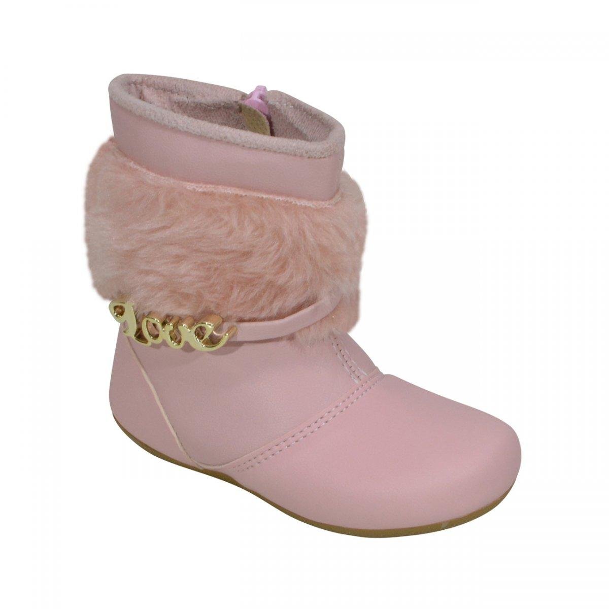 Bota Pinokio Bebe Rosa Netshoes Bota Pinokio Bebe Rosa Netshoes