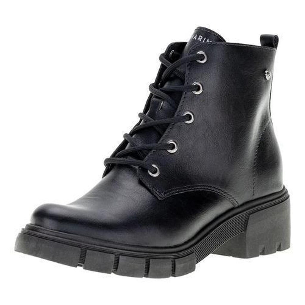 Bota Ramarim Coturno 2412101 Salto Cano Curto Tratorada