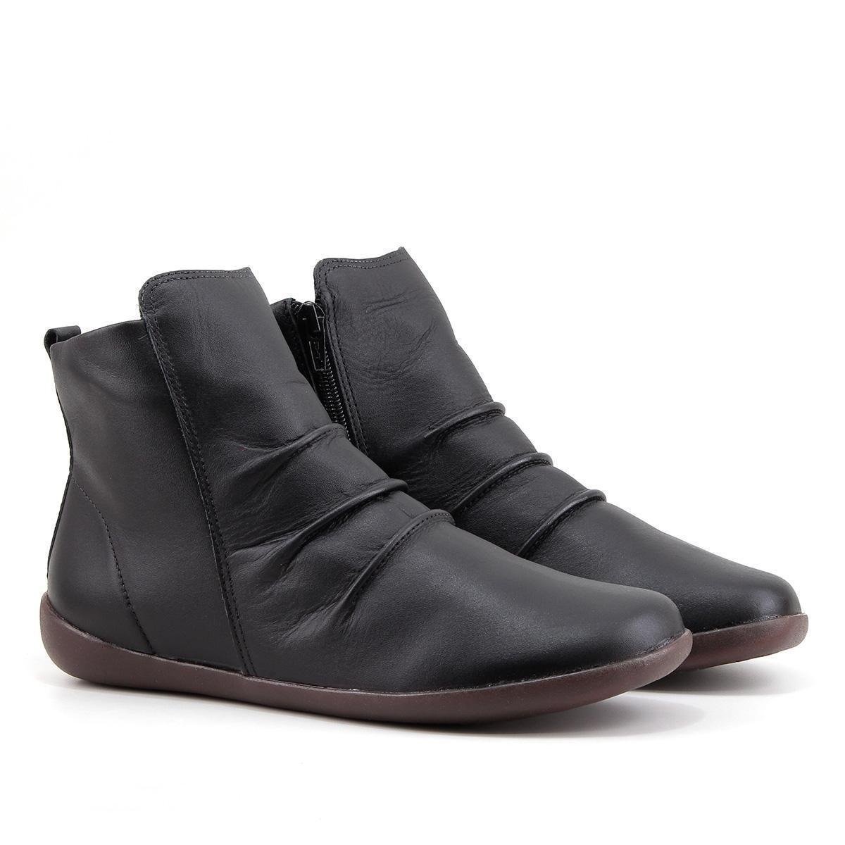 Bota rasteira cano curto