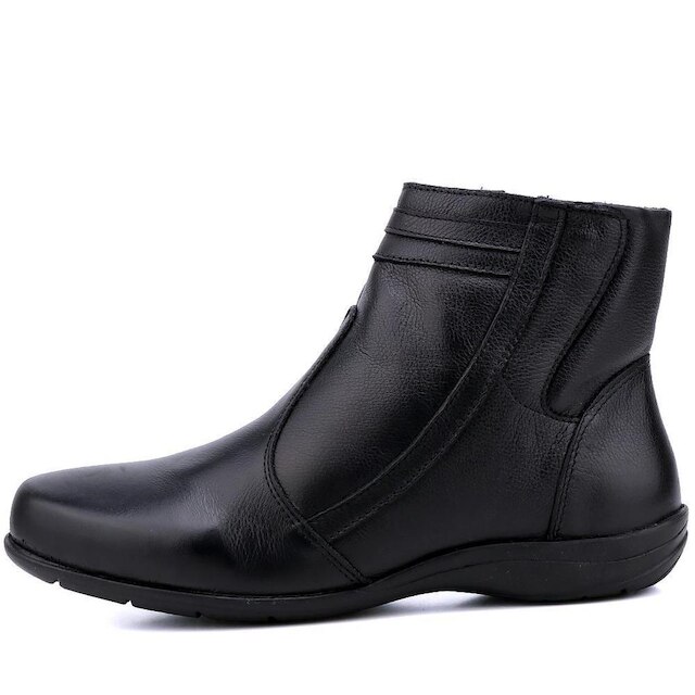 Bota Rasteira Mr. Gutt em Couro Feminina - Preto é boa?