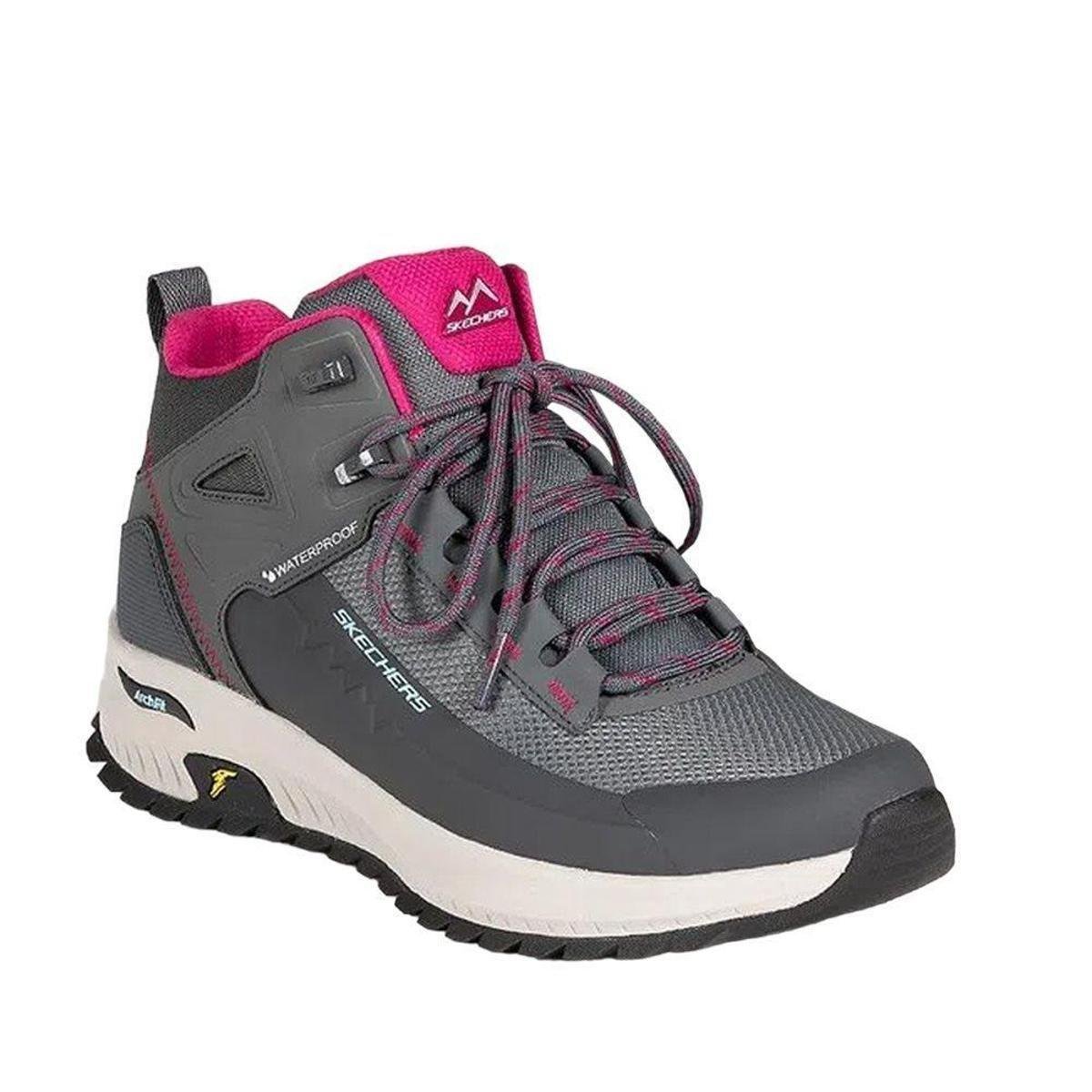 Bota Skechers Arch-Fit Discover Elevation Feminina Menor preço em Bota Skechers Arch-Fit Discover Elevation Feminina