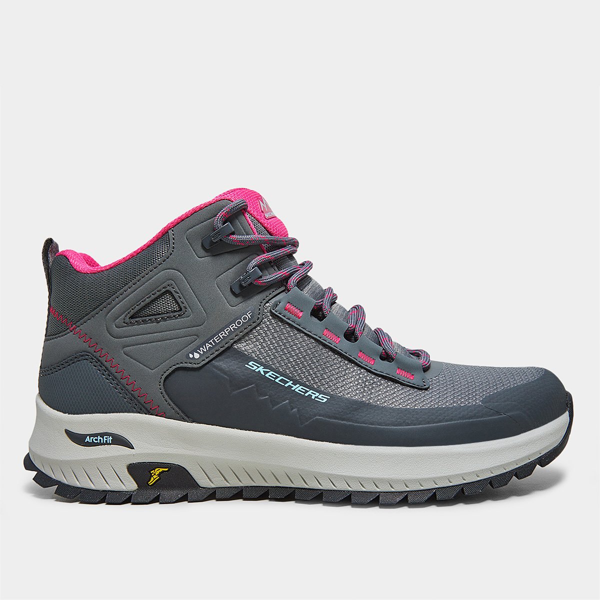 Bota Skechers Arch Fit Discover Elevation Gain Feminina Menor preço em Bota Skechers Arch Fit Discover Elevation Gain Feminina