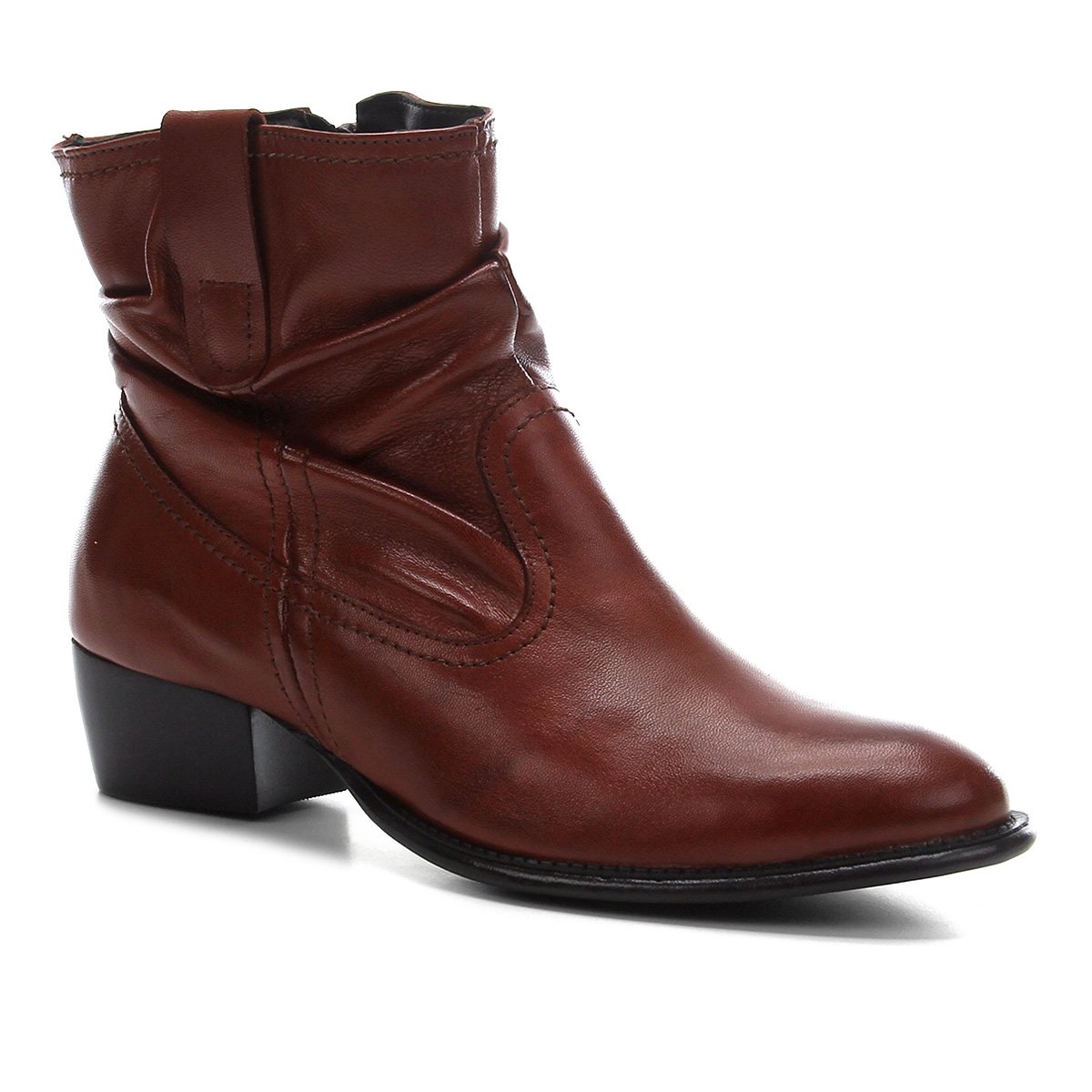 bota slouch cano curto
