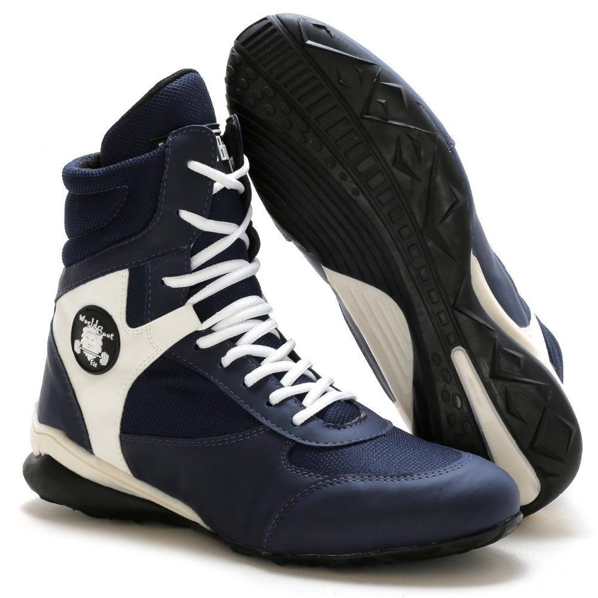 Bota Super Treino Academia Musculação Tenis Fitness Menor preço em Bota Super Treino Academia Musculação Tenis Fitness