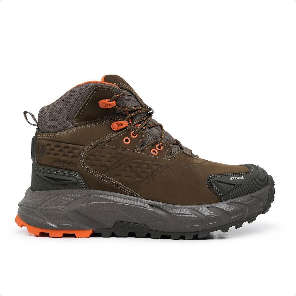 Bota Tênis Adventure Masculino Couro Legitimo Solado Leve Conforto