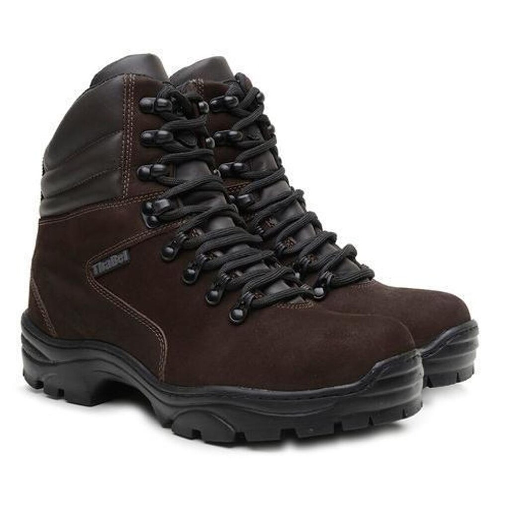 Bota Thabel Highlander Anti Perfuro Marrom