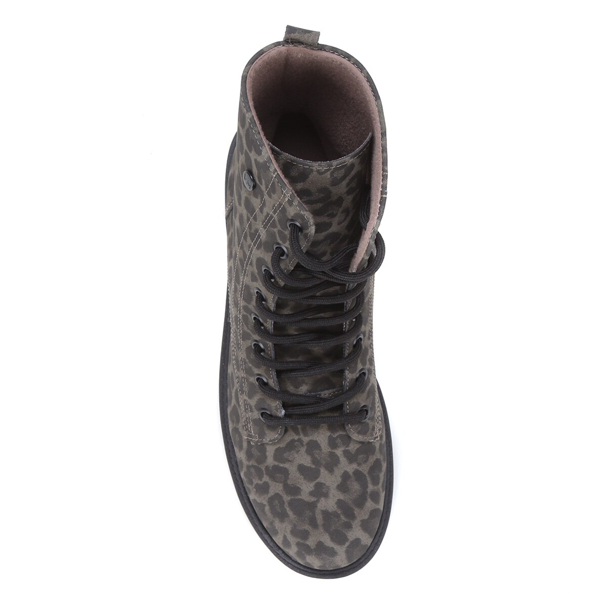 Bota Via Marte Animal Print Onça Feminina - Onça+Preto | Netshoes