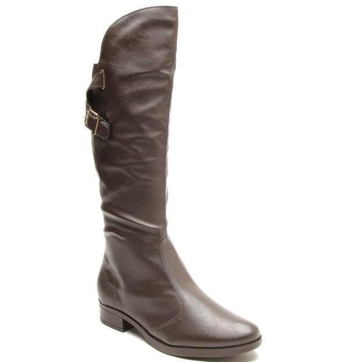Bota Vizzano Montaria Fivela Elástico 3050112 - Cafe | Netshoes