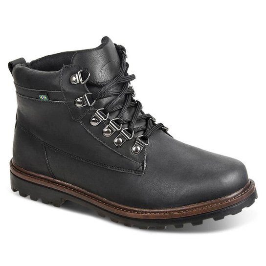 Bota Work Masculina Sandro & Co Livys - Preto Menor preço em Bota Work Masculina Sandro & Co Livys - Preto