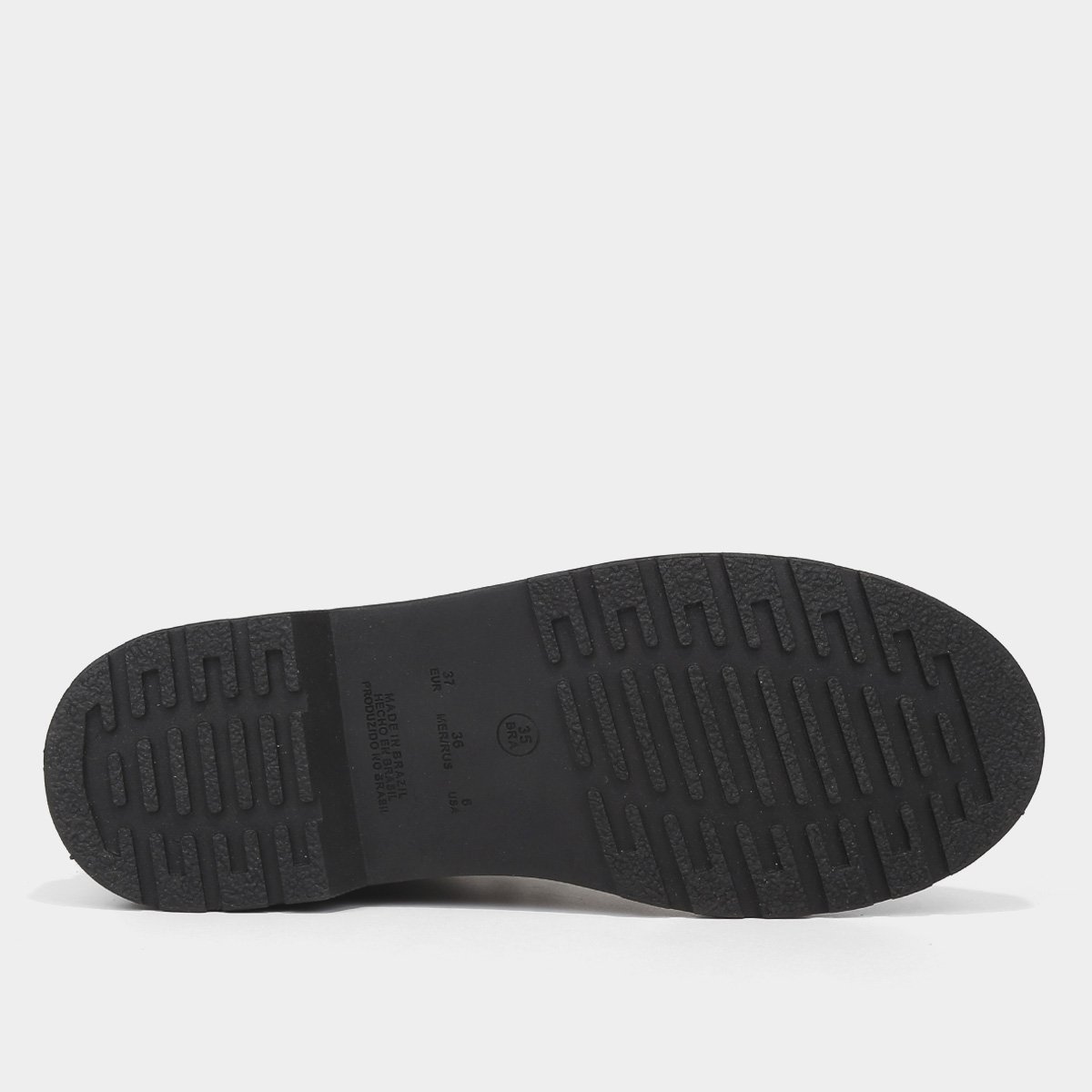 Bota Zatz Coturno Box Verniz Feminina - 5
