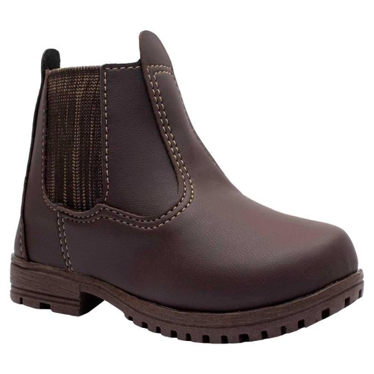 Botina Bota Infantil Masculina Menino Bebe Mangalarga 09.47 - Cafe Menor preço em Botina Bota Infantil Masculina Menino Bebe Mangalarga 09.47 - Cafe