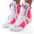 Botinha Treino Divas Gym Curta Feminina Academia Musculação - Branco+Rosa