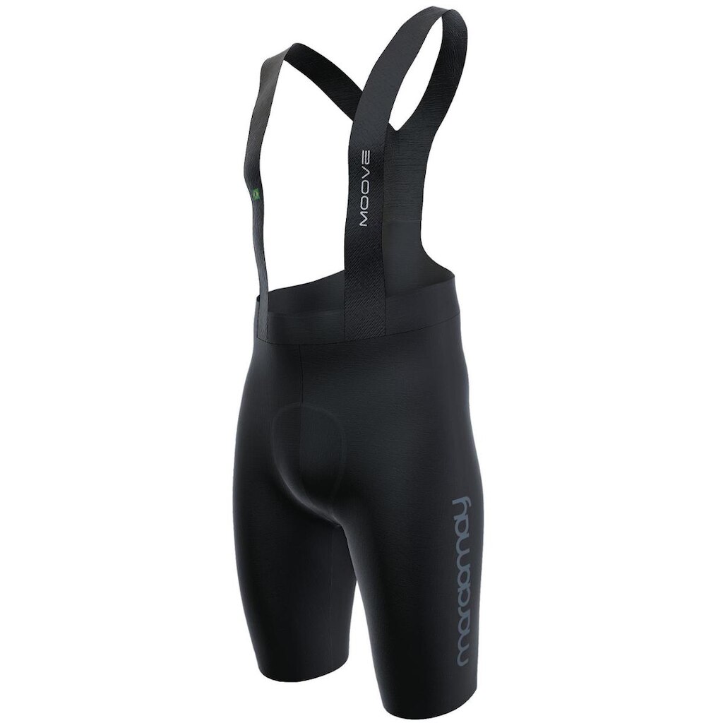 Bretelle Masculino Marcio May Moove Preto / Logo Prata Refletivo