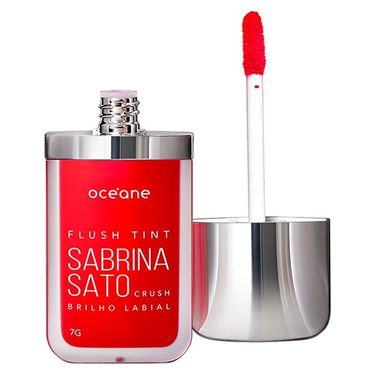 Brilho Labial Sabrina Sato by Océane Flush Tint Crush Incolor Netshoes