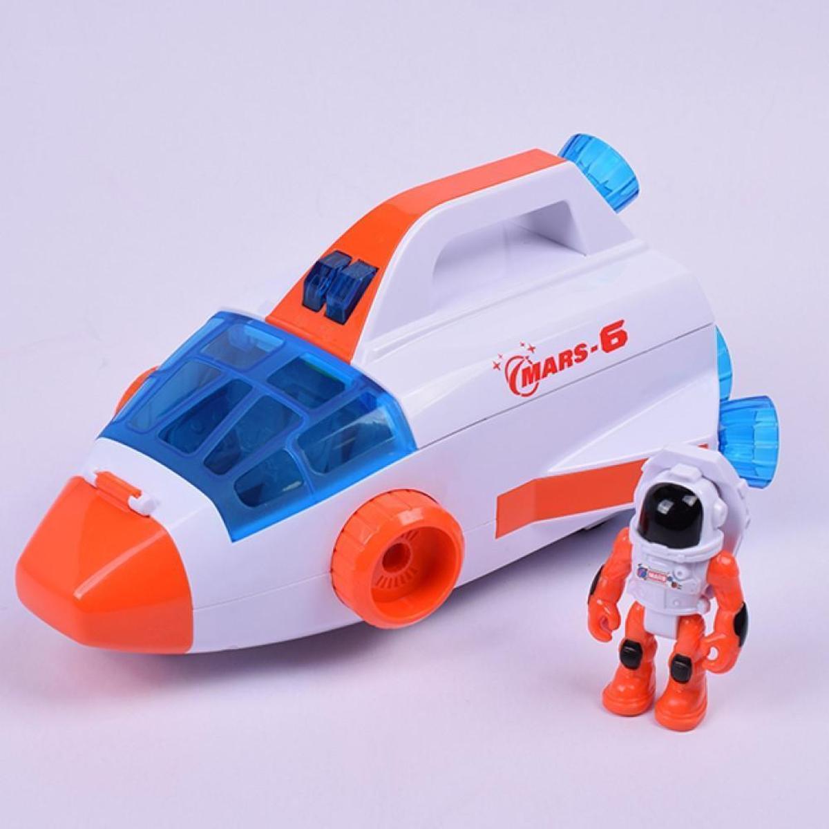 Brinquedo Fun Astronautas Missão Marte Ônibus Espacial - Azul | Netshoes