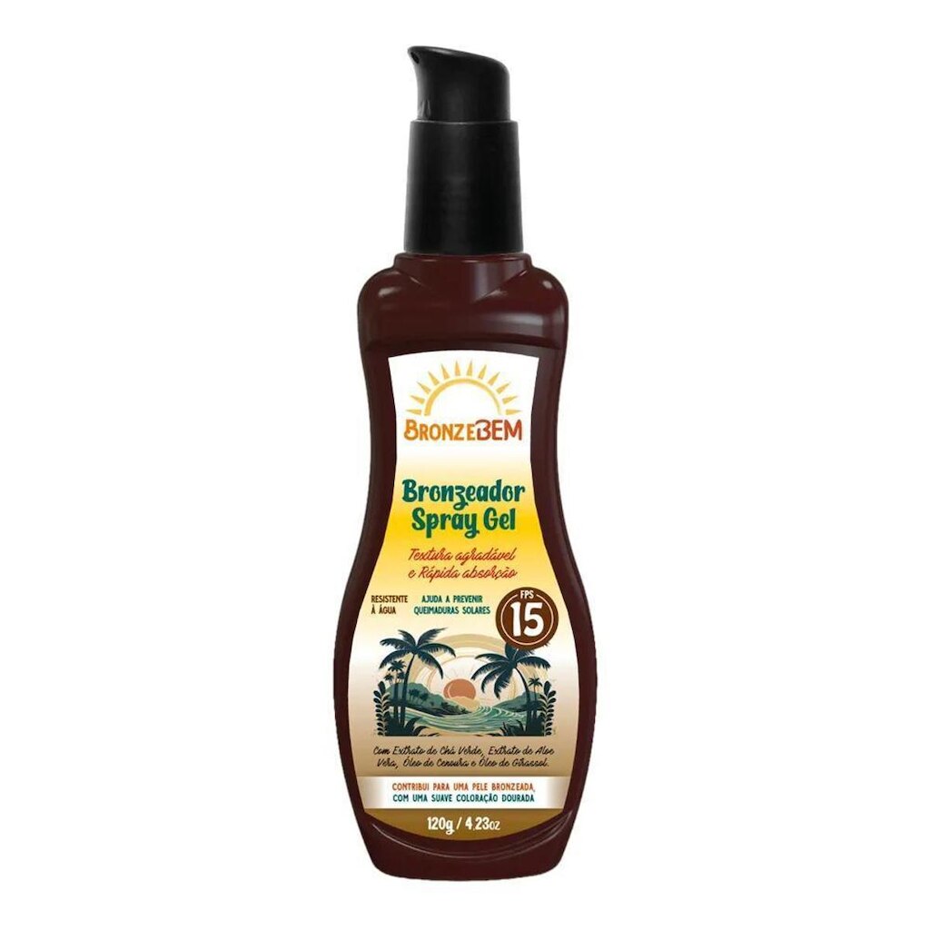 Bronzeador FPS 15 120g Bronze Bem
