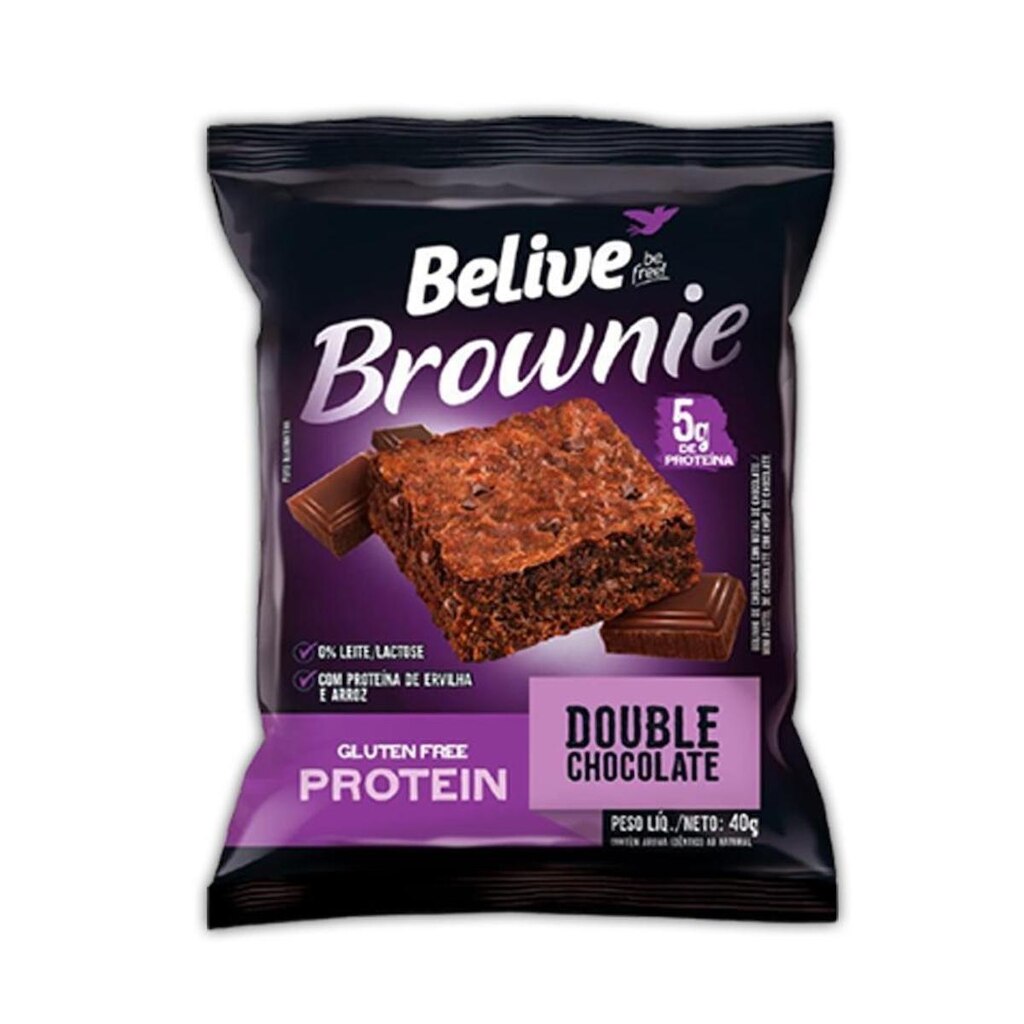 Brownie Protein Double Chocolate 40g - Belive