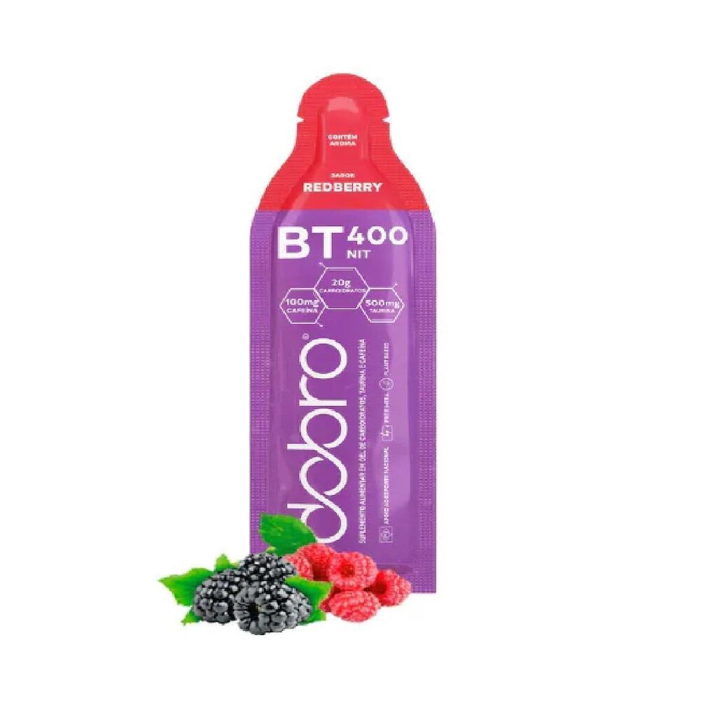BT 400 Nitrato Gel Redberry Com Cafeína 30g Dobro