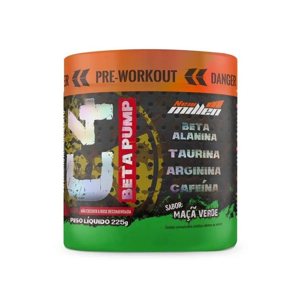 C4 Beta Pump Extreme Pre-Workout 225g New Millen - Maçã Verde