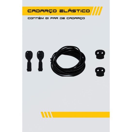 Cadarço Elástico Gumm Color - Preto Menor preço em Cadarço Elástico Gumm Color - Preto