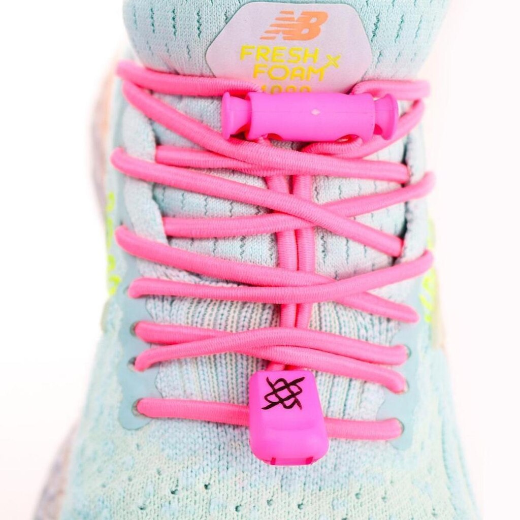 Cadarço Elástico HUPI LACES  Neon LISO