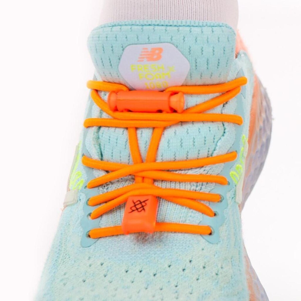 Cadarço Elástico HUPI LACES  Neon Liso