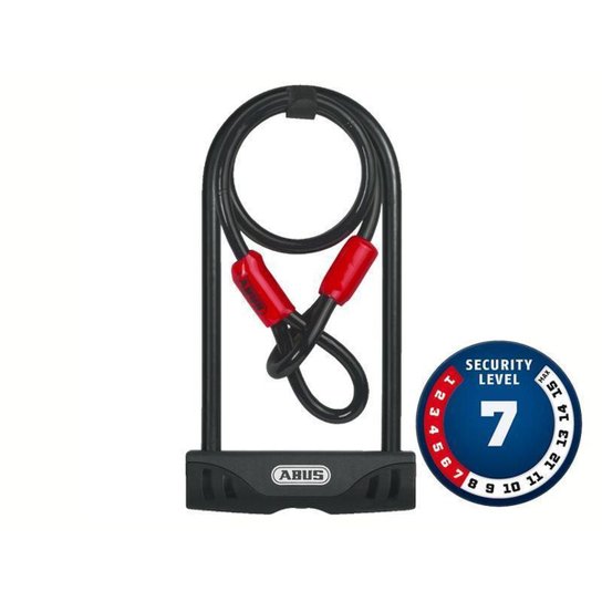 Cadeado Abus Nível 07 U Lock Facilo Preto Netshoes