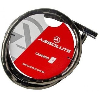 Cadeado Bike Moto Absolute 1,5mx18mm Com Chave Tubular