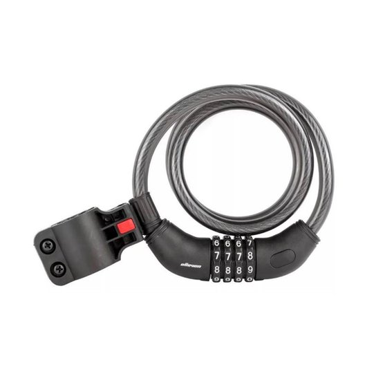 Cadeado Elleven Espiral 1m Segredo 11170 - Preto Menor preço em Cadeado Elleven Espiral 1m Segredo 11170 - Preto