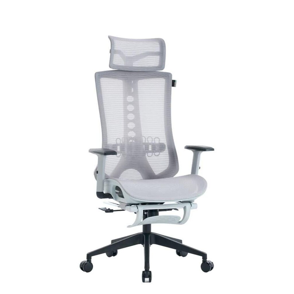 Cadeira de Escritório Ergonômica XT Office X-Eiffel - Cinza e Preta - XTO-119
