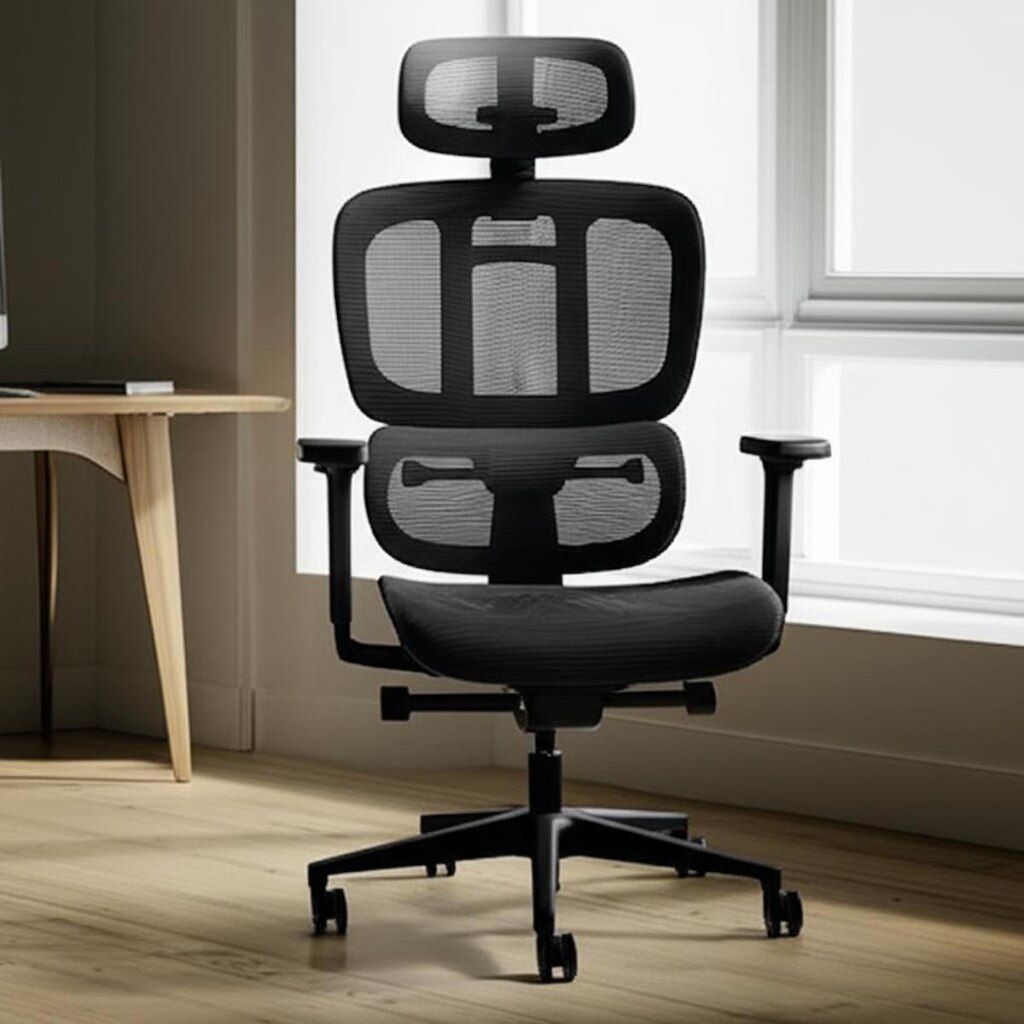 Cadeira de Escritorio Ergonômico Preto Elements Sophy