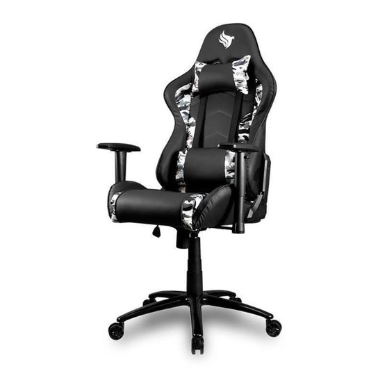 Cadeira Gamer Pichau Gallati Preto Camo Edition, BY-8146-CAMO - Preto
