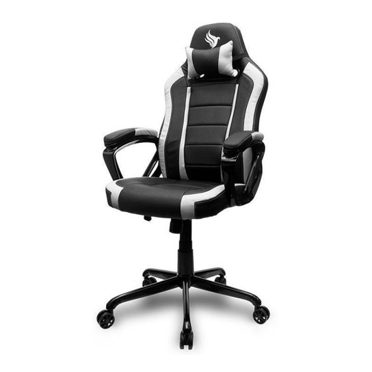 Cadeira Gamer Pichau Mooke - Preto+Branco