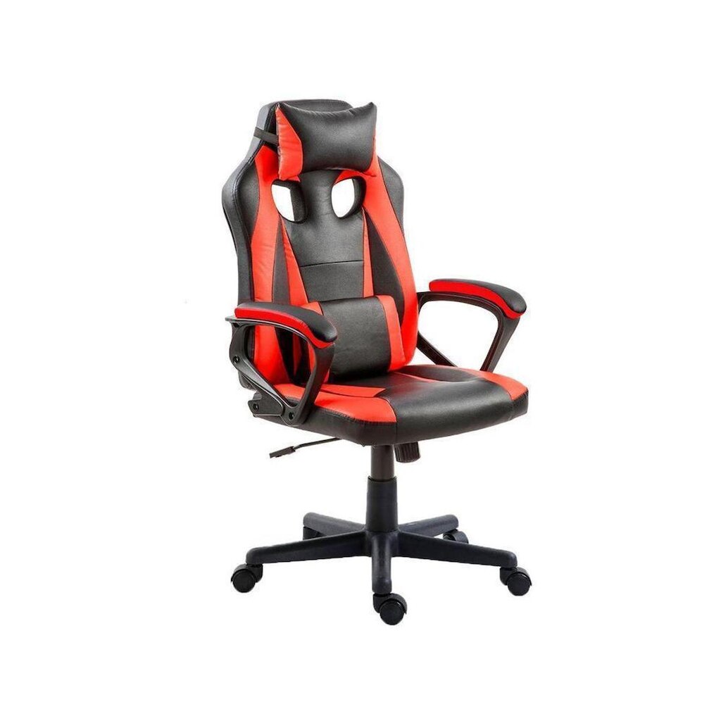 Cadeira Gamer Preta e Vermelha 100