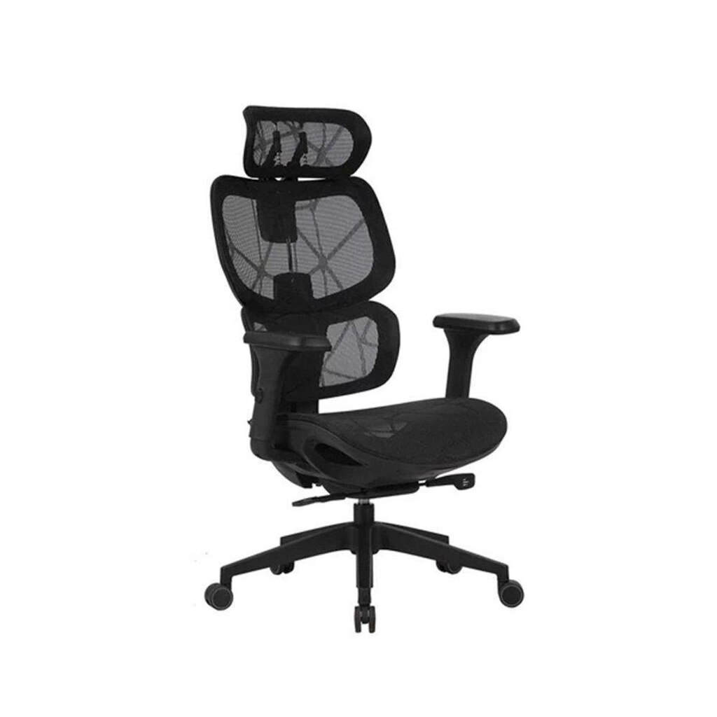 Cadeira Office Elements Siggy, Até 140Kg, Assento Mesh, Base em Nylon e Fibra de Vidro