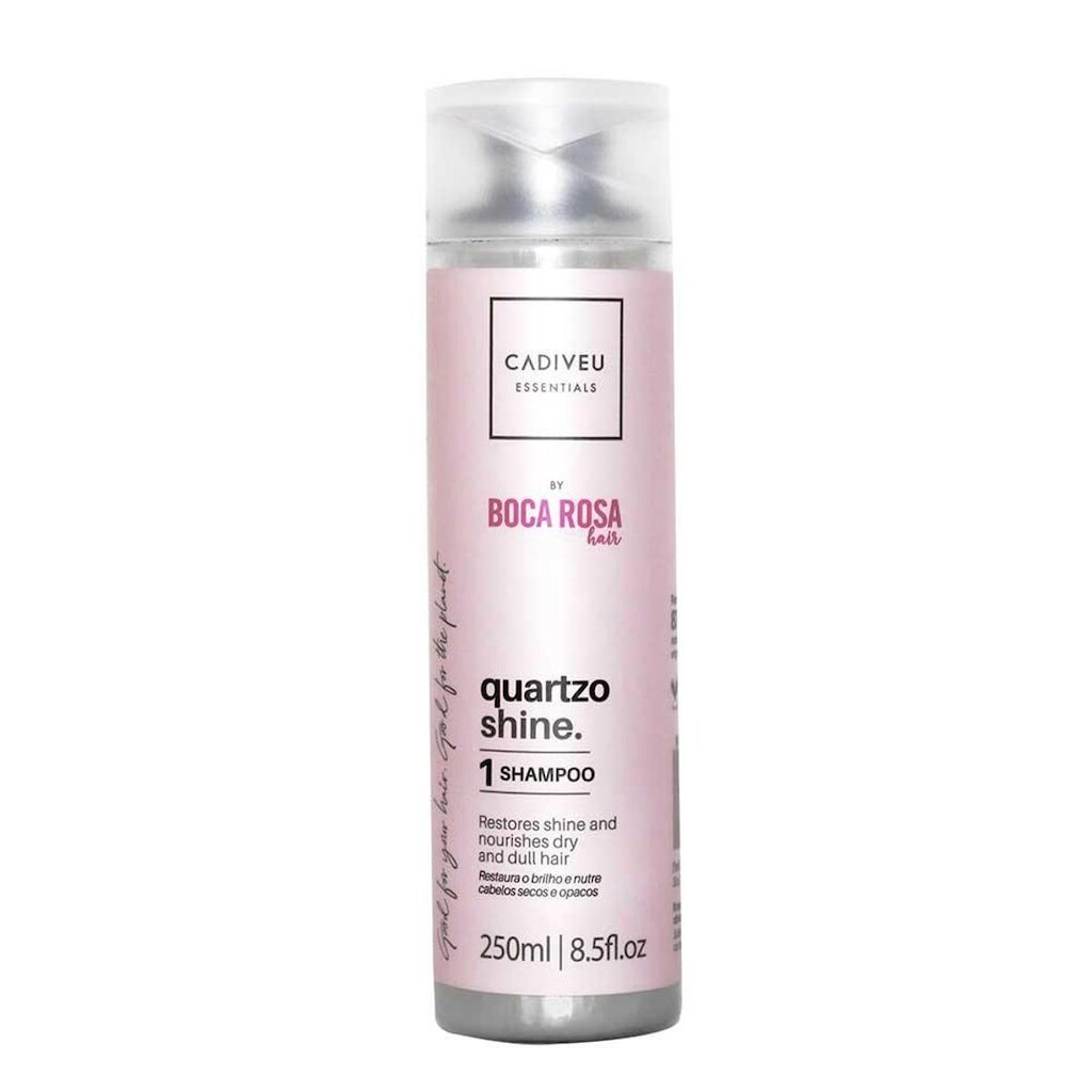 Cadiveu Essentials Quartzo Shine by Boca Rosa Hair Shampoo 250ml