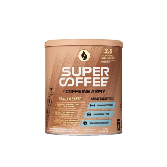 Café Pré-treino SuperCoffee 3.0 220g - Caffeine Army Menor preço em Café Pré-treino SuperCoffee 3.0 220g - Caffeine Army