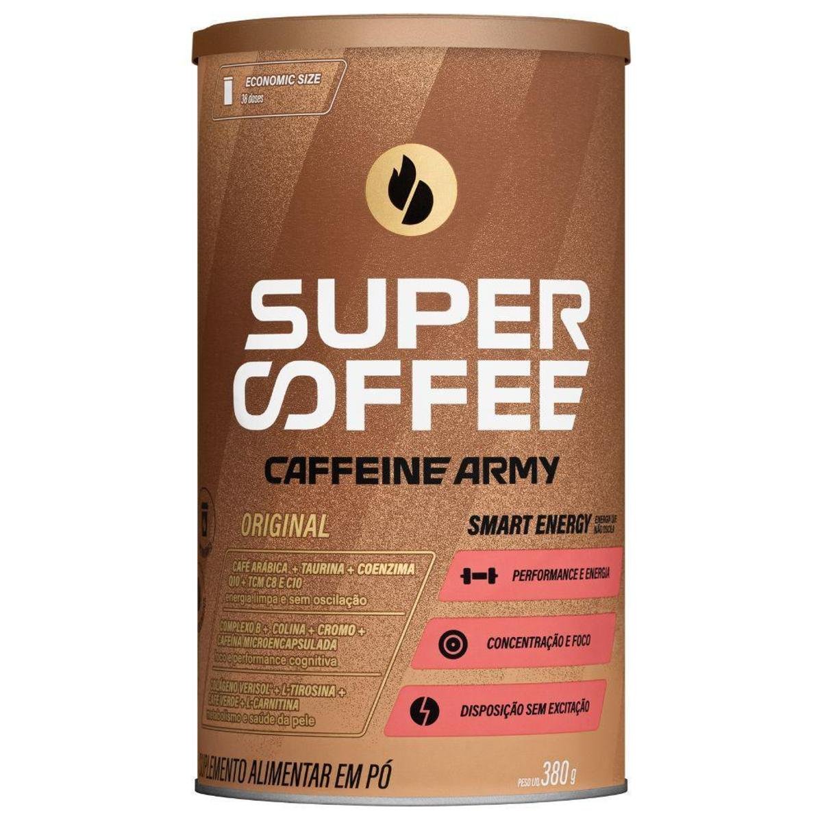 Cafe Soluvel SuperCoffee Original 380g - Caffeine Army