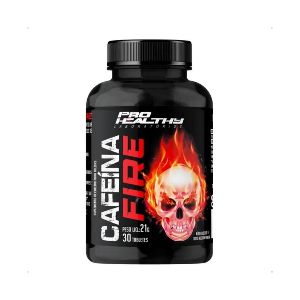 Cafeína Fire 420mg 30 Tabletes Pro Healthy