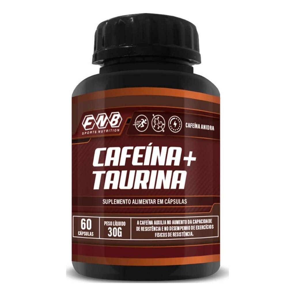 Cafeina + Taurina 60 Capsulas FNB - Sem