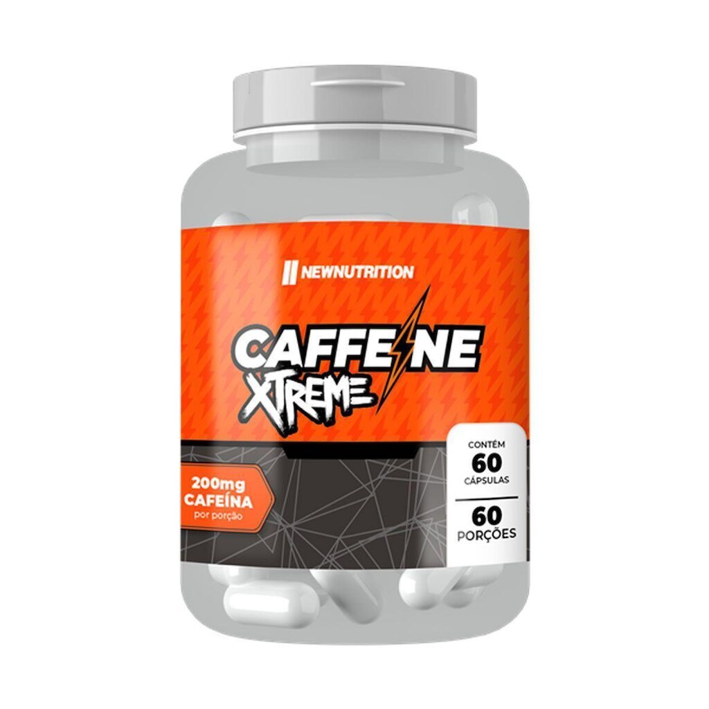 Caffeine - 200mg Xtreme 60 Cápsulas - NewNutrition